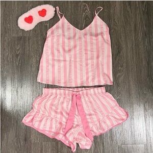 Silk Nightie & Sleep Mask — Victoria’s Secret